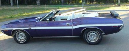 1970 Challenger R/T Side Stripe