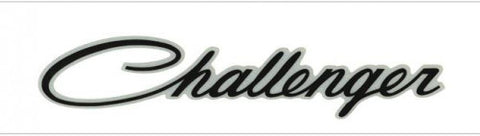 1970 Dodge T/A Challenger Spoiler Reflective Decal " Challenger "