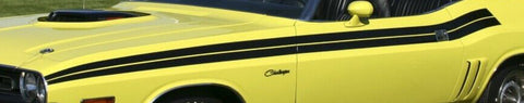 1971 Challenger No R/T Side Stripe