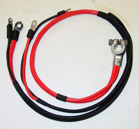 1970 Dodge Coronet Positive Battery Cable Small Block (1 piece molded starter lug )