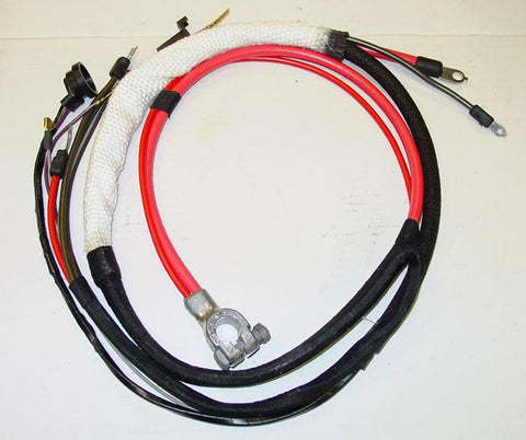 1968 Plymouth GTX Positive Hemi Battery Cable A/T w/3 prong neutral saftey switch